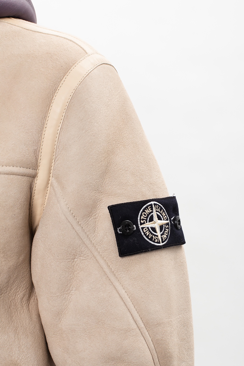 Stone island 2025 sheepskin jacket